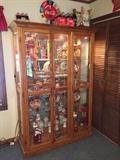 Collectibles Glass LightedCabinet