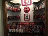 Coca Cola Collection.  Bottles, trays, mugs, etc.
