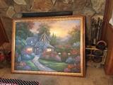 Large Oil Painting C. Jaffey, artist