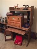 Knife Collection cabinet, Computer desk