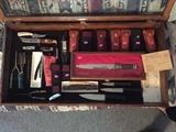 Schrade, Buck, Kershaw, Frost Knives, Straight Razors, Antique Curling instruments.
