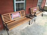 Coca Cola Benches