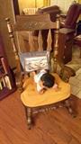 Rocking chair and  Doll for sale