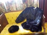 Henig Mink Coat  and hat