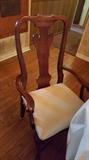 Queen Anne  Chairs and Table 