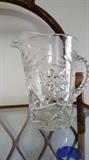 Star of David Glass pitcher