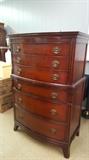 Mahogany High Boy Chest of Drawers