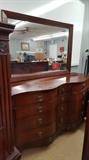 Mahogany Dresser with Mirror