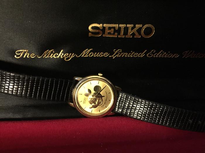 SEIKO #4591/5000 MICKEY MOUSE LIMITED EDITION
