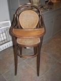 Antique Bentwood Child Highchair