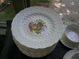 Spode plates and soup cup/saucers