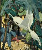 Lot# 017 Jessie Arms Botke (1883-1971)		

Jessie Arms Botke (1883-1971 Santa Paula, CA), Herons, est:$25,000/35,000