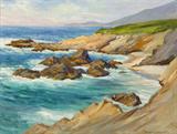 Lot# 022 Joane Cromwell (1895-1969)		

Joane Cromwell (1895-1969 Laguna Beach, CA), Low Tide, est:$2000/3000