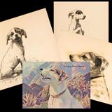 Lot# 031 Paul Grimm (1891-1974)		

Paul Grimm (1891-1974 Palm Springs, CA), Our Dog Cholla , A group of 21 drawings of the Grimm family dog, some include depictions of Paul Grimm together with Cholla, est:$1500/2000