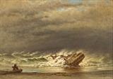 Lot# 033 Frederick DeBourg (De Berg) Richards (1822-1903)		

Frederick DeBourg (De Berg) Richards N.A. (1822-1903 Philadelphia, PA), Shipwreck at Anglesea, NJ, est:$1000/2000