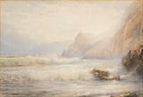 Lot# 036 William Trost Richards (1833-1905)		

William Trost Richards (1833-1905 Newport, RI), Crashing Waves in a Coastal Seascape, est:$6000/8000