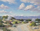 Lot# 100 Carl Sammons (1883-1968)		

Carl Sammons (1883-1968 Oakland, CA), Road Through a Blooming Desert, est:$4000/6000