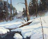 Lot# 108 Jack Wilkinson Smith (1873-1949)		

Jack Wilkinson Smith (1873-1949 Alhambra, CA), Winter Solitude - High Sierras, est:$20,000/30,000