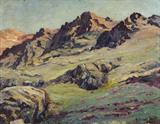 Lot# 116 Eugene Franquinet (1875-1940)		

Eugene Franquinet (1875-1940 La Crescenta, CA), Crags, Black Rock Looking North From Cliff Creek Canyon, High Sierras, est:$1000/1500