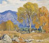 Lot# 120 Paul Lauritz (1889-1975)		

Paul Lauritz (1889-1975 Glendale, CA), House in a San Gabriel Mountains Landscape, est:$12,000/16,000