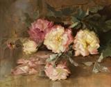 Lot# 127 Alice B. Chittenden (1859-1944)		

Alice B. Chittenden (1859-1944 San Francisco, CA), Still Life with Pink and Yellow Roses, est:$3000/5000