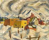 Lot# 144 Charles Ragland Bunnell (1897-1968)		

Charles Ragland Bunnell (1897-1968 Colorado Springs, CO), March Snow, est:$5000/7000