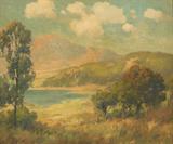 Lot# 158 Maurice Braun (1877-1941)		

Maurice Braun (1877-1941 San Diego, CA), Lake Hodges, California, est:$15,000/25,000