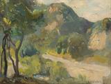 Lot# 161 Franz A. Bischoff (1864-1929)		

Franz A. Bischoff (1864-1929 Arroyo Seco, CA), Aroyo Secco (sic), Verdant Landscape, est:$5000/7000