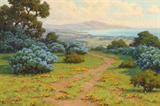 Lot# 165 John Marshall Gamble (1863-1957)		

John Marshall Gamble (1863-1957 Santa Barbara, CA), A March Morning, Santa Barbara (Wild Lilac and Poppies), est:$70,000/90,000