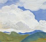 Lot# 178 Elsie Palmer Payne (1884-1971)		

Elsie Palmer Payne (1884-1971 Los Angeles, CA), Clouds in an Atmospheric Landscape, est:$2000/3000