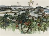 Lot# 182 Eileen Monaghan Whitaker (1911-2005)		

Eileen Monaghan Whitaker N.A. (1911-2005 La Jolla, CA), Mission Bay from La Jolla, est:$800/1200