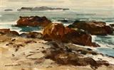 Lot# 189 Maurice Logan (1886-1977)		

Maurice Logan (1886-1977 Orinda, CA), Rocky Shore, est:$1500/2000