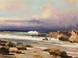 Lot# 195 Calvin Liang (1960-*)		

Calvin Liang (1960-* Los Angeles, CA), Rocky Shores, est:$1000/2000