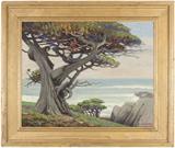 Lot# 1178 George Joseph Koch (1884-1951 Monterey, CA) 









Cypress Tree Along the Carmel Coast. 16'' H x 20'' W. est:$800/1200