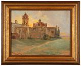 Lot# 1193 Francisco Cornejo (1892-1963 Los Angeles, CA) 









''Parroqia (sic) de Snto. Domingo, Mixcoac, Mexico''. 9.25'' H x 12'' W. est:$500/800