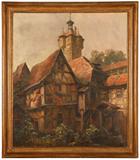 Lot# 1082 Louis Wohner (1888-1958 German) 









A Traditional Bavarian Town Scene. 29'' H x 25'' W. est:$600/900