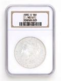 Lot# 1024 1880 S Morgan $1 Dollar Silver Coin, MS 67
NGC# 258049-023, NGC Graded Population 117781, NGC Census 3358/277, NGC PRICE GUIDE: $790.00