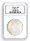 Lot# 1033 1884 CC Morgan $1 Dollar Silver Coin, MS 66
NGC# 146392-015, NGC Graded Population 39395, NGC Census 1453/124, NGC PRICE GUIDE: $920.00