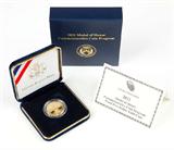 Lot# 1082 2011 W U.S. Medal of Honor $5 Gold Coin, 8.359 grams nominal
Ungraded, est:$300/500