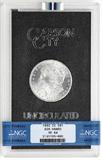 Lot# 1138 1882 CC U.S. Mint Issued Carson City Uncirculated Morgan $1 Dollar Silver Coin, GSA HOARD MS 64
NGC# 2181185-002, US Mint Certificate #84200436, NGC Graded Population 25521, NGC Census 9516/5502, NGC PRICE GUIDE: $300.00