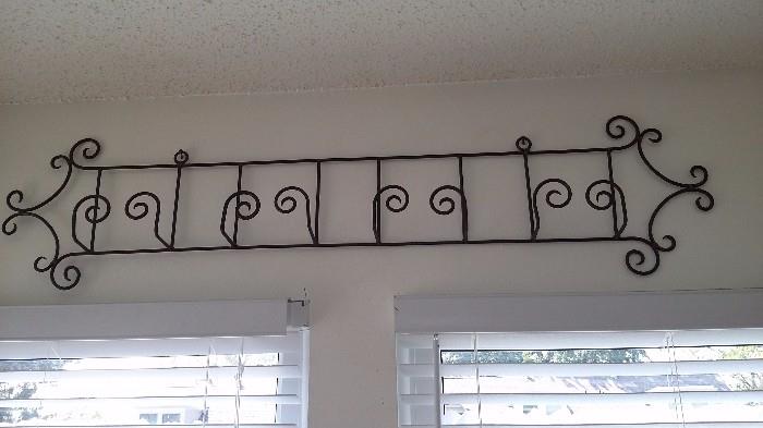 Wall plate rack/display