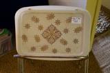 retro TV tray's 