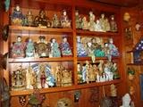 Large assortment of porcelain figures