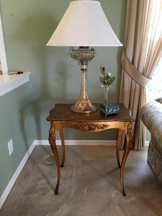 Good Louis XV Gold Gilt Table