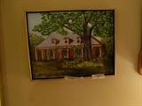Oil Painting Elmwood Plantation