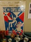  Francoise Gilot was Picasso's mistress from 1943 to 1953  Rare 1975 New Orleans Lithograph 