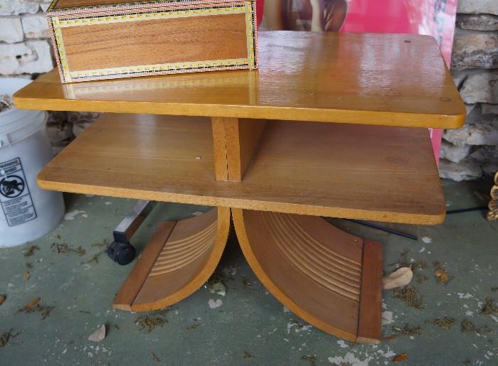 Mid century modern side table