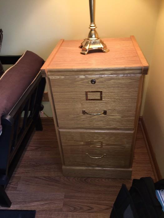 Filing Chest with Cabinet