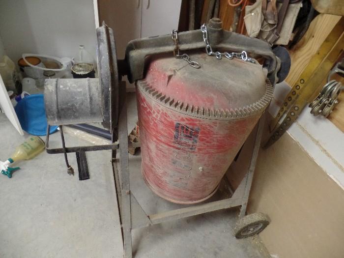 Electric Cement mixer