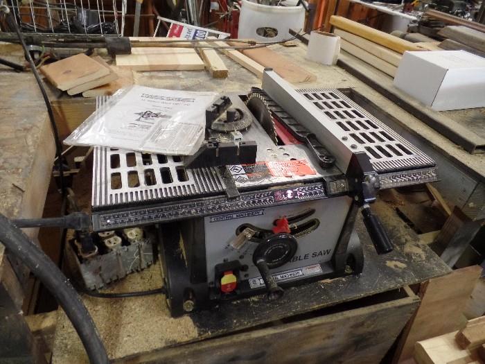 Table Saw and all components